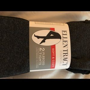 Ellen Tracy New Fleeced Tights